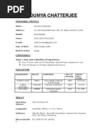 Soumya New CV