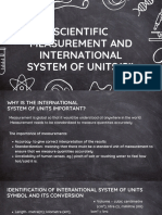 Form 1 Integrated Science - Scientific Measurement and SI + SAFETY IN SCIENCE