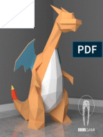 Pokemon Charizard - Eburgami