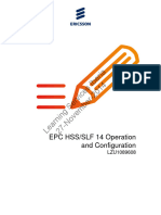 EPC HSS-SLF 14 Operation and Configuration, LZU1089608