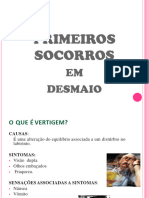 Desmaio Primeiros Socorros 1