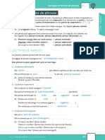 Les Types Et Formes de Phrases