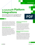 DATASHEET Exabeam Platform Integrations