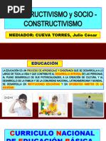 Constructivismo y Socio - Constructivismo