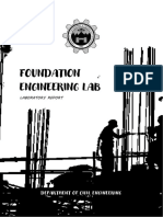 Foundation Engineering Lab Report