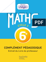 Cycle 3: Complément Pédagogique