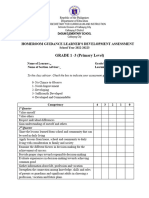 Homeroom Guidance Learners Development Assessment Grade 1 3 Edited