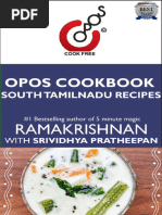 South Tamilnadu Recipes OPOS Cookbook (Pratheepan, Srividhya (Pratheepan, Srividhya) )