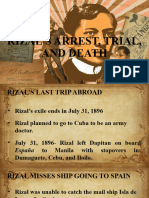 Rizals Trial and Death