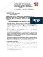 Plan de Salud y Seguridad en El Trabajo