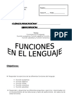 Guia Ejercicios Funciones en El Lenguaje - 2010