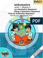 MATH 10 - WEEK 3 - Illustrating A Geometric Sequence and Differentiating A GS From An Arithmetic Mean - FFHNASpdf