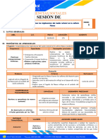 1° Sesión de Aprendizaje Sesión 2 - Sem.1 - Exp.6 - Ciencias Sociales