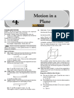 Chapter - 4 Motion in A Plane