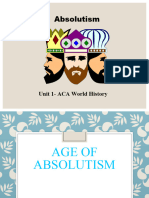 Age of AbsolutismVG PPT - A