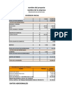 Ejemplo de Plan Financiero