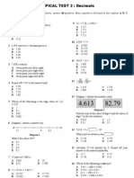 IT Maths Y5 Topical Test 3