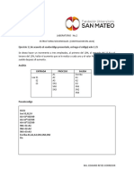 Ejercicio 1 (De Acuerdo Al Seudocódigo Presentado, Entrega El Código) Vale 1.25