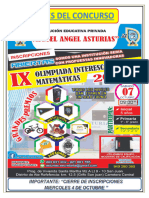 Bases de La 9 Olimpiada Interescolar de Matematica 2023