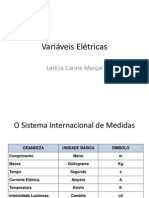 Variáveis Elétricas