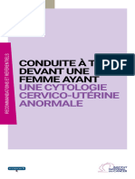 Conduite A Tenir Devant Une Femme Ayant Une Cytologie Cervico Uterine Anormale Mel 20200306