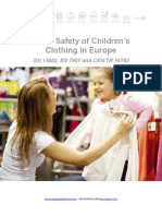 FAQ Safety of Childrens Clothing in Europe GLOBAL