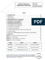 PROC - SGQ - 09-01 - Auditoria Interna de Segurança de Alimentos - Rev.02