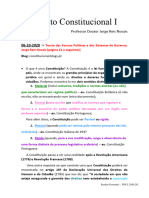 Direito Constitucional I - Teóricas by Me