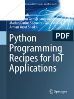 Python Programming Recipes For IoT Applications