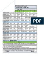 Half Yearly Time Table 2023