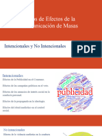 Tipos de Efectos de Los Medios de Comunicación