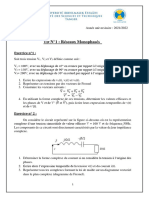 TD1-RÃ©seaux MonophasÃ©s 