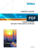 AviMet SYNOP User's Guide