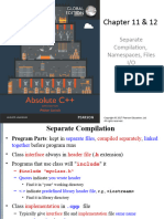 Lec9. Separate Compilation, Namespaces, Files IO