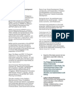 By Nonoy E. Lacson January 8, 2011, 5:17pm: Gov't Unveils 2011-2016 Development Plan