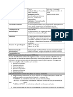 Plano de Aula 7E Sobre Sistema Nervoso