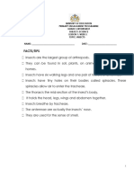 Grade 5 Science Weeks 5-8 Worksheets - Term 1