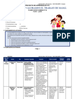 4° Grado - Planificador Del 08 Al 12 de Mayo