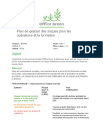 Plan de Gestion Des Risques