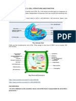 TOPIC 2 - Cell