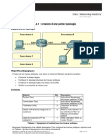 TDI - TP-creation D'une - Petite - Topologie