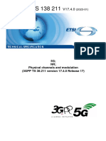 ETSI TS 138 211: 5G NR Physical Channels and Modulation (3GPP TS 38.211 Version 17.4.0 Release 17)