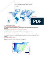 Ficha Geografia 9 Ano Precipitacao Pressao Atmosferica Solucoes