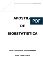 Apostila de Bioestatística