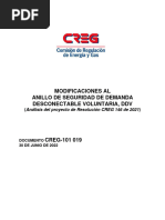 D-101 019-2022 Modificaciones Al Anillo de Seguridad Demanda Desconectable Voluntaria, DDV