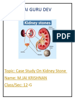 Case Study On Kidney Stone