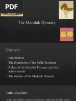 The Mamluk Dynasty