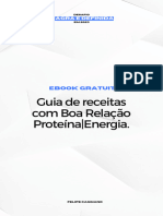 Ebook Gratuito - Guia de Receitas Com Boa Relação ProteínaEnergia