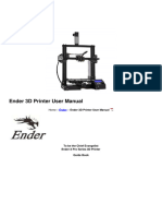 3d Printer User Manual Manual