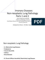 Part 1 & 2 - Pulmonary Disease & Non-Neoplastic Lung Pathology